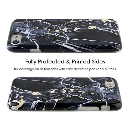 Black Panther Marble iPhone Case