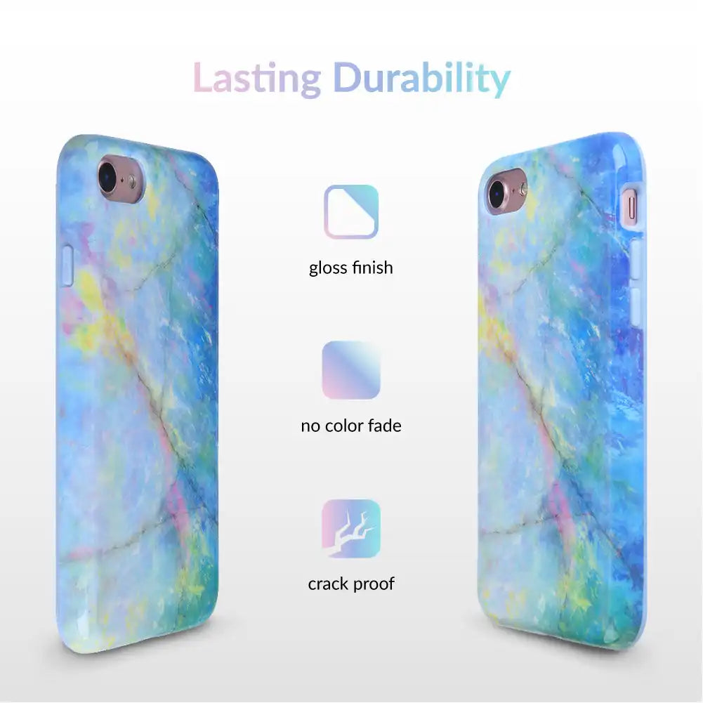 Blue Opal iPhone Case