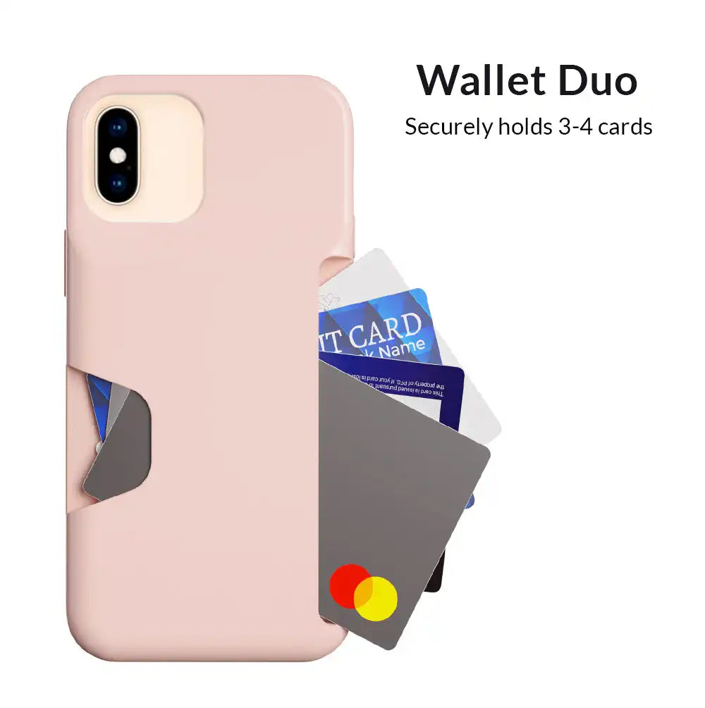 Light Pink iPhone Wallet Case
