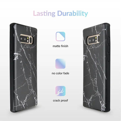Black Marble Samsung Case
