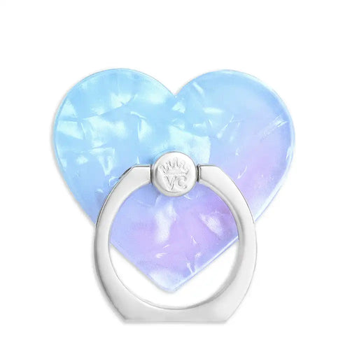 Blue Opal Quartz Phone Ring