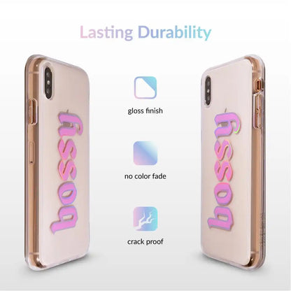 Bossy Clear iPhone Case