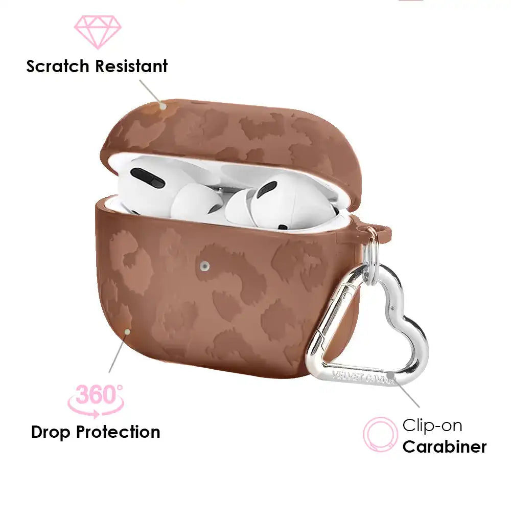 Chocolate Leopard AirPod Case