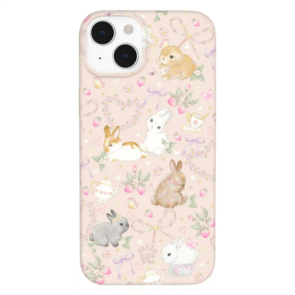Bunnies & Bows iPhone Case