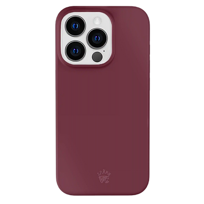 Burgundy 1990 iPhone Case