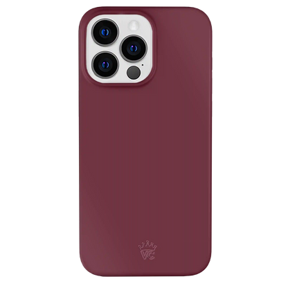 Burgundy 1990 iPhone Case