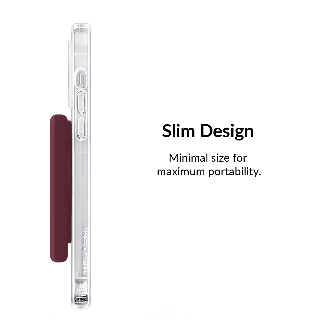 Burgundy 1990 Portable MagSafe Charger Power Pack