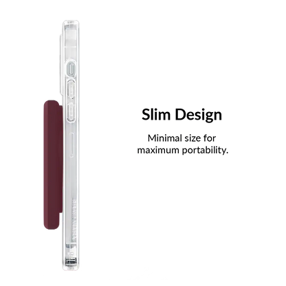 Burgundy 1990 Portable MagSafe Charger Power Pack