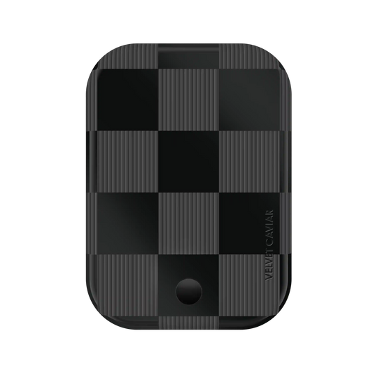 Noir Vibe Checkered Portable MagSafe Charger Power Pack