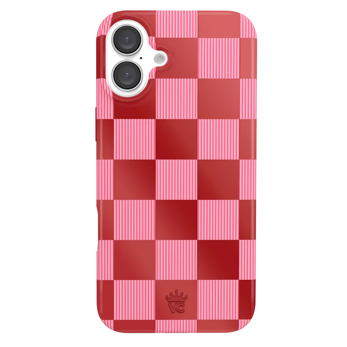 Rose Vibe Checkered iPhone Case