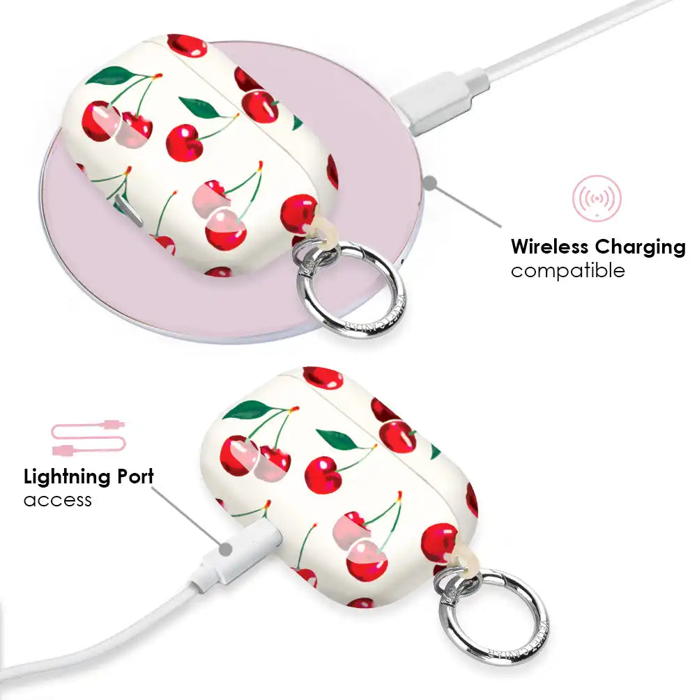 Mon Cheri Cherry AirPod Case