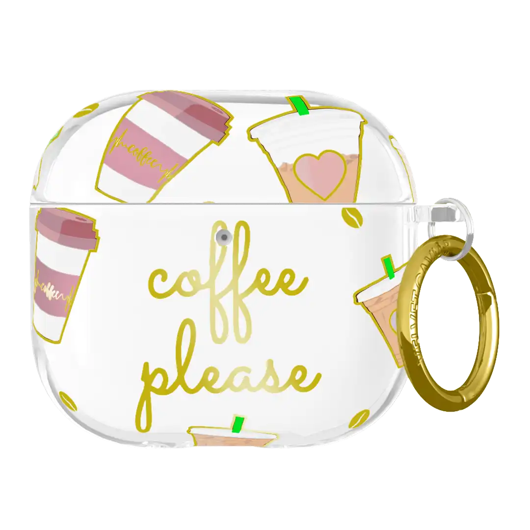 Coffee Airpods Case
