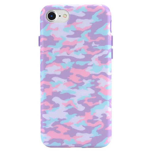 Cotton Candy Camo iPhone Case