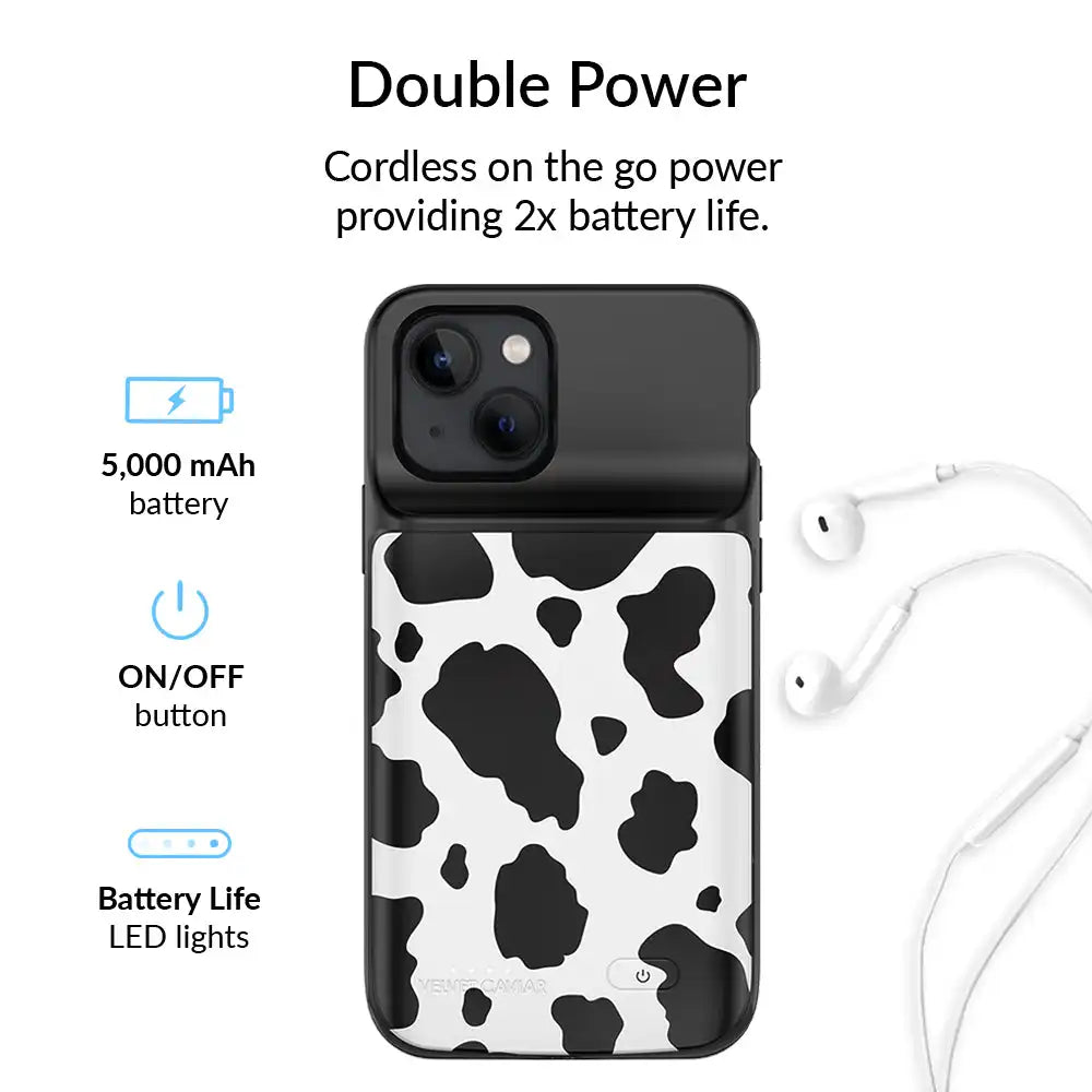 Cow iPhone Charging Case