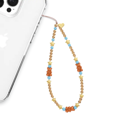 Cowboy Teddy Phone Charm