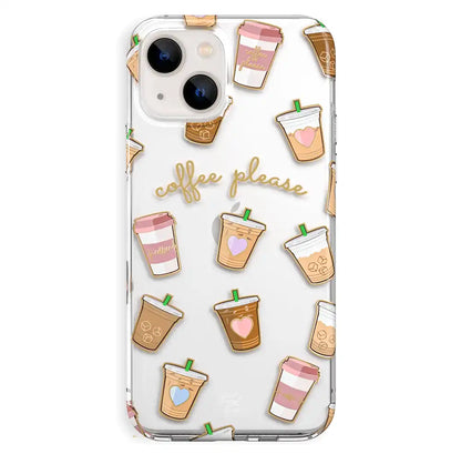 Coffee First iPhone Case