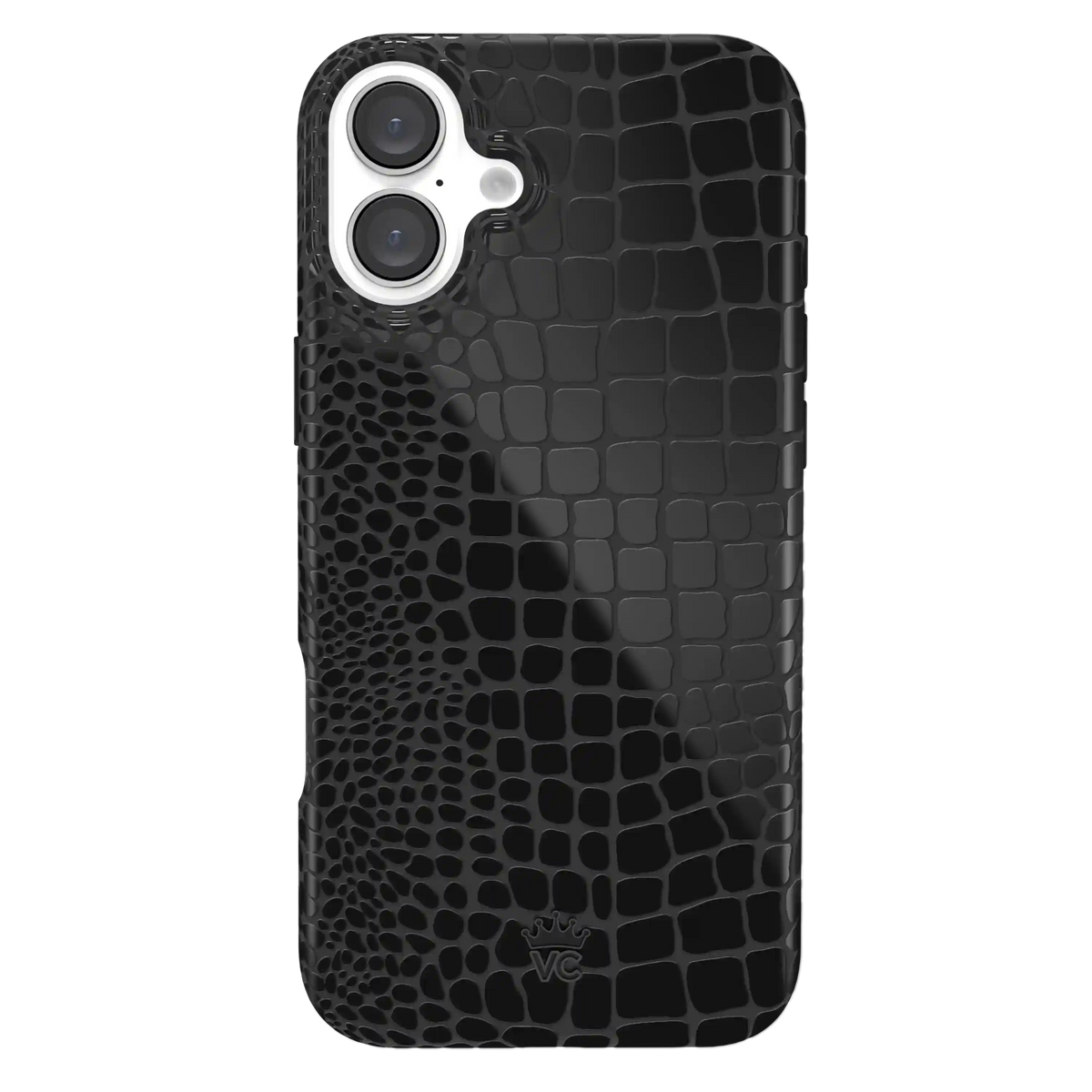 Black Croc iPhone Case