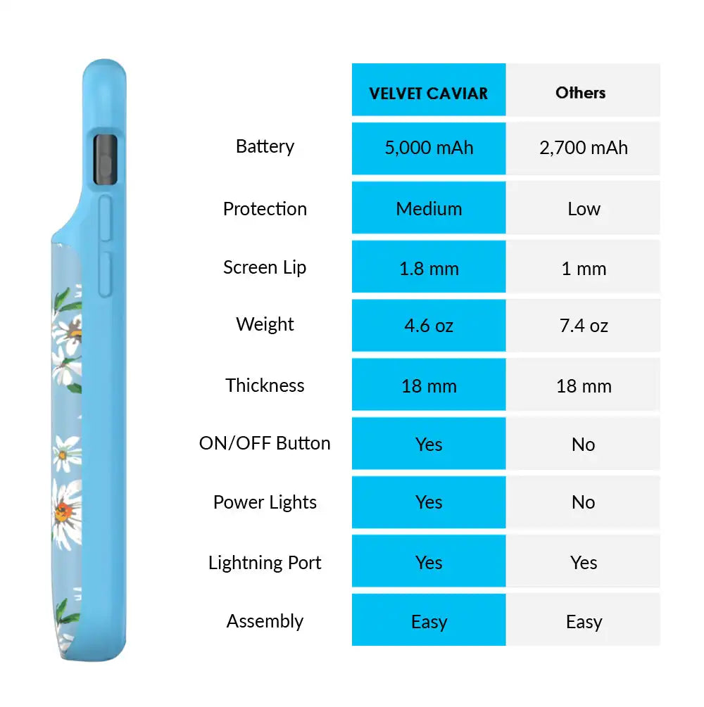 Daisy iPhone Charging Case