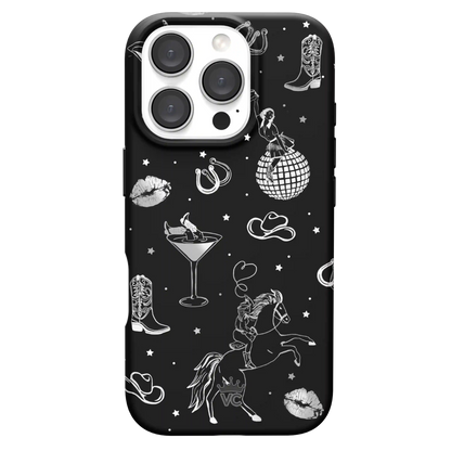 Disco Cowgirl iPhone Case