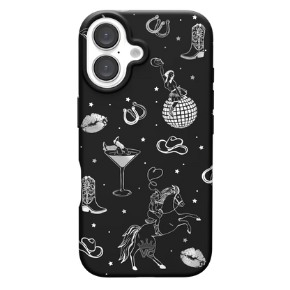 Disco Cowgirl iPhone Case