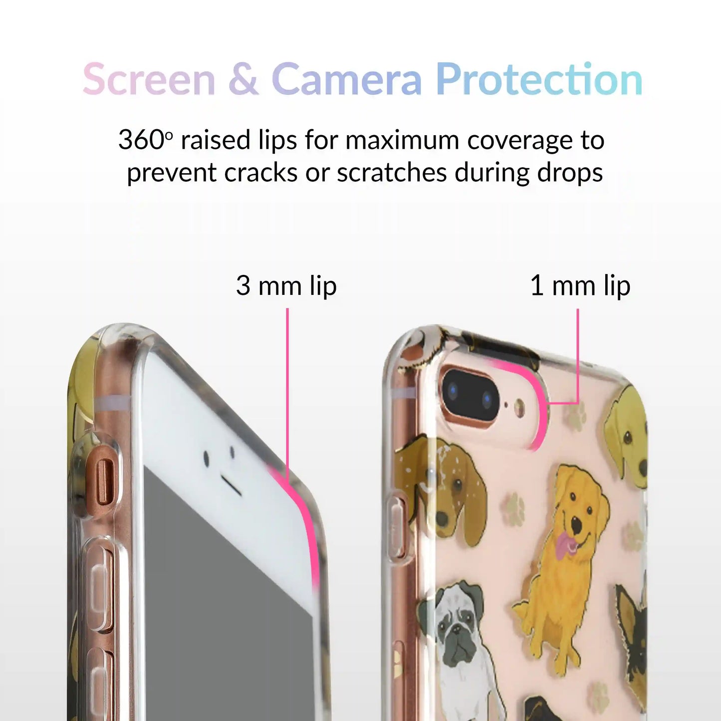 Dog Clear iPhone Case