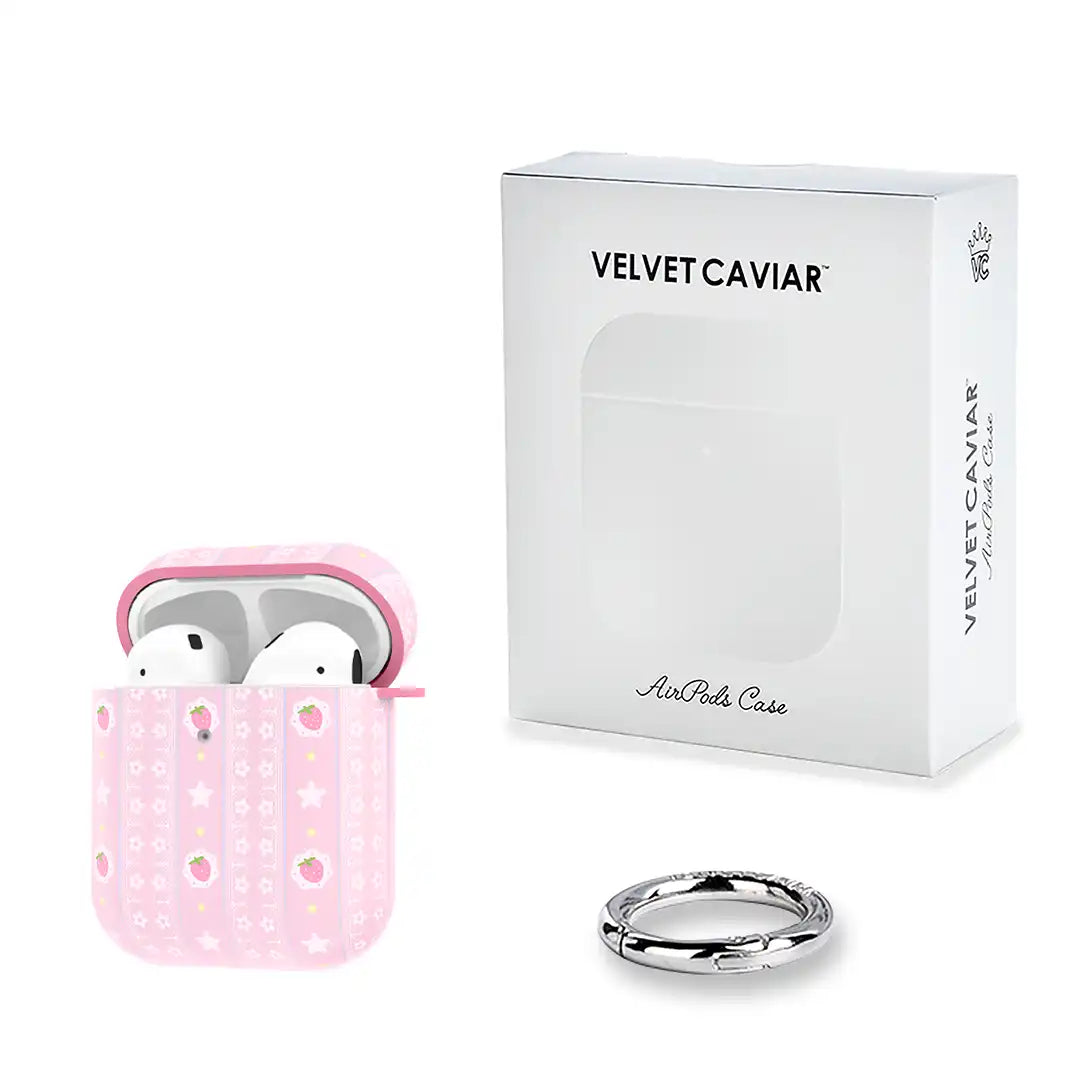 Strawberry Macaron AirPod Case