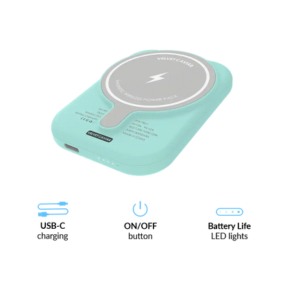 Aqua Angels Portable MagSafe Charger Power Pack