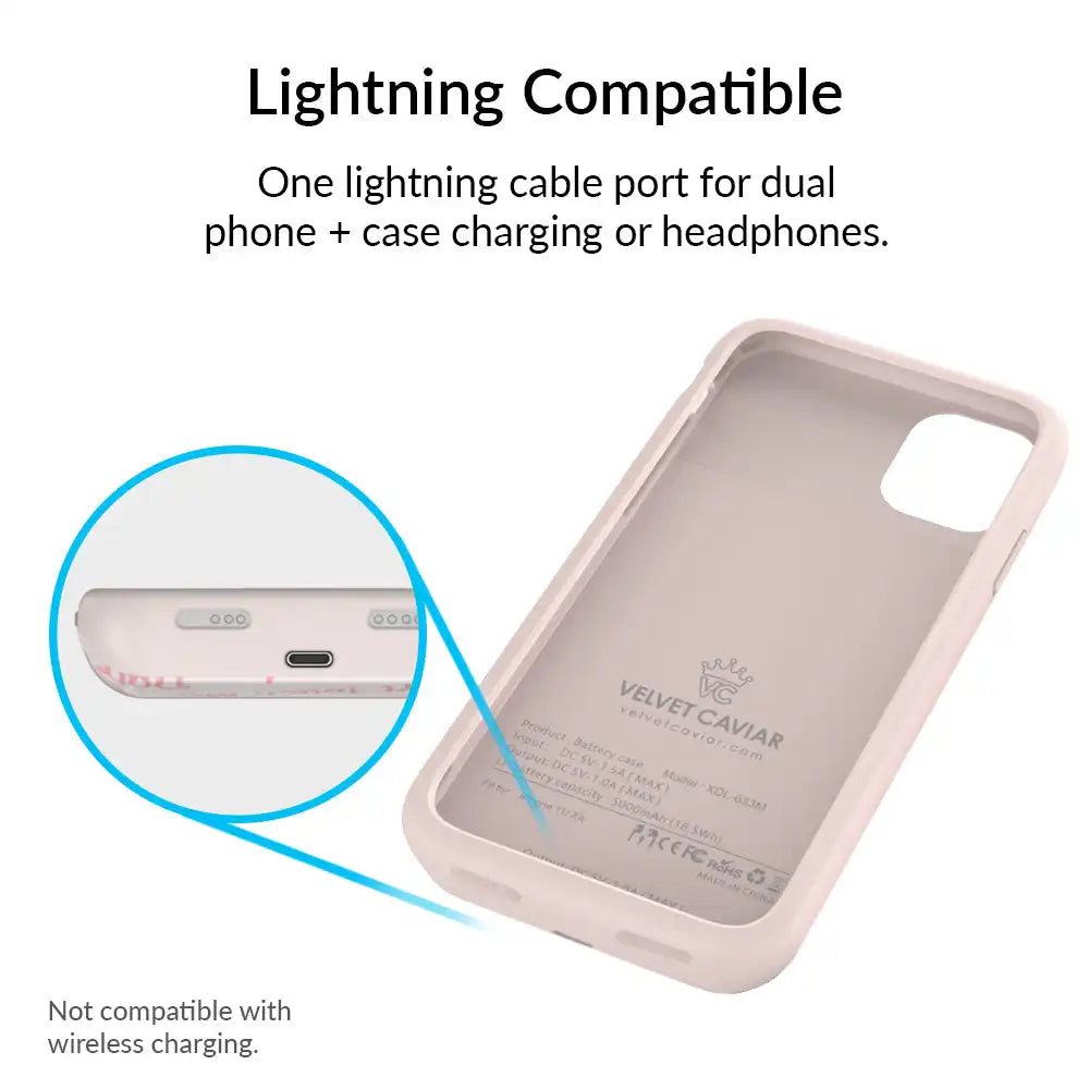 Don't Touch Me iPhone Charging Case