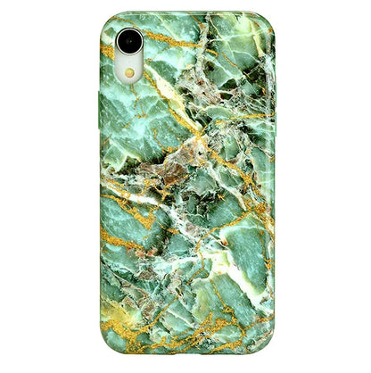 Green Emerald Marble iPhone Case