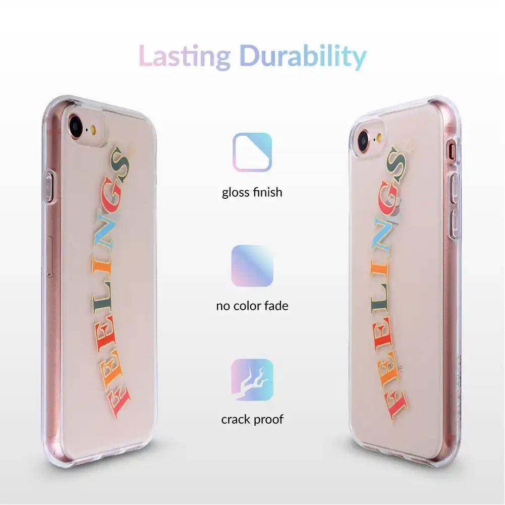 Feelings Clear iPhone Case