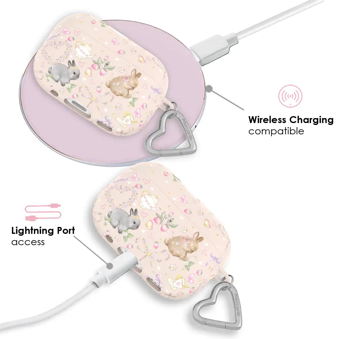 Bunnies & Bows AirPod Case