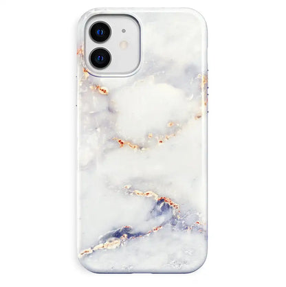 Gray Clouds Marble iPhone Case
