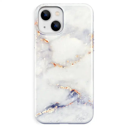Gray Clouds Marble iPhone Case