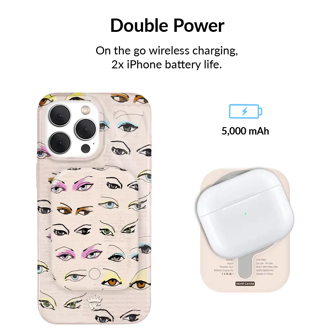 Siren Eyes Portable MagSafe Charger Power Pack