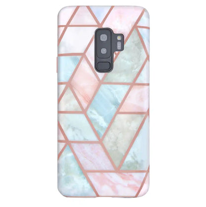 Geometric Marble Samsung Case