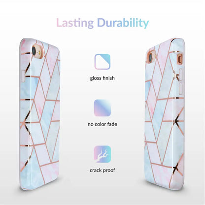 Geometric Marble iPhone Case