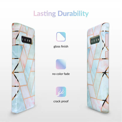 Geometric Marble Samsung Case