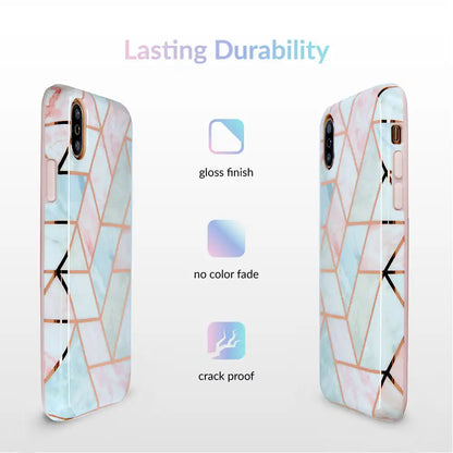Geometric Marble iPhone Case