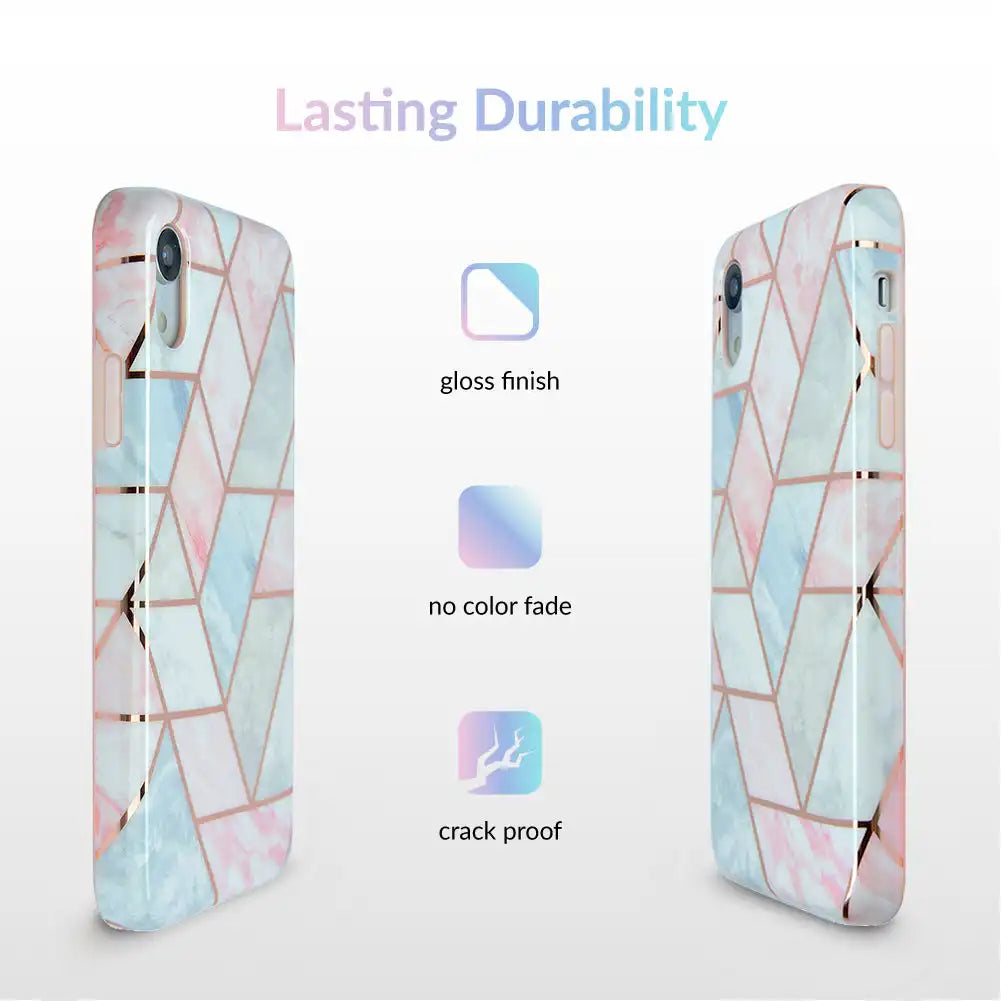 Geometric Marble iPhone Case
