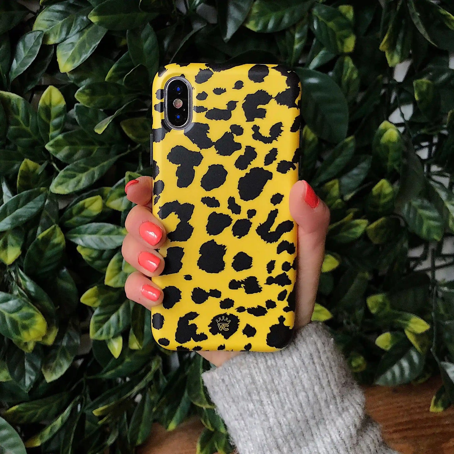 Golden Cheetah iPhone Case