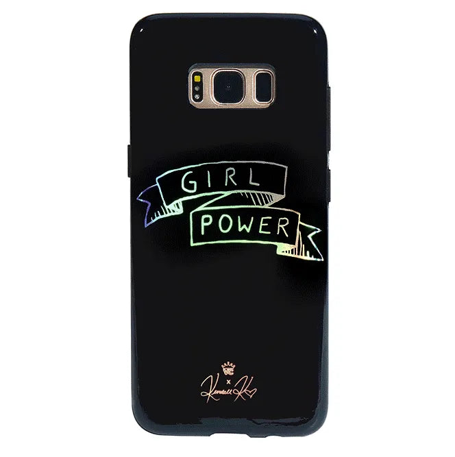 Girl Power iPhone Case by Kendall Vertes