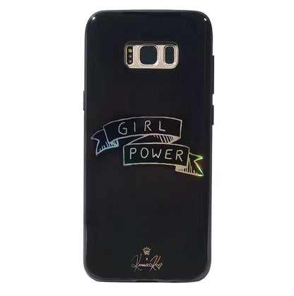 Girl Power iPhone Case by Kendall Vertes