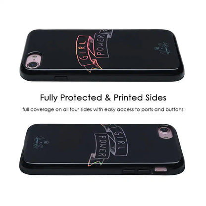 Girl Power iPhone Case by Kendall Vertes