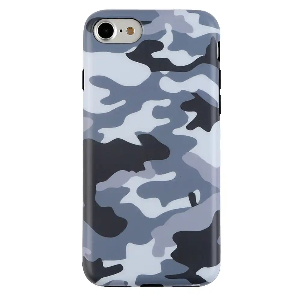 Gray Camo iPhone Case