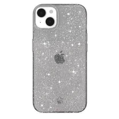 Grey Stardust Glitter iPhone Case