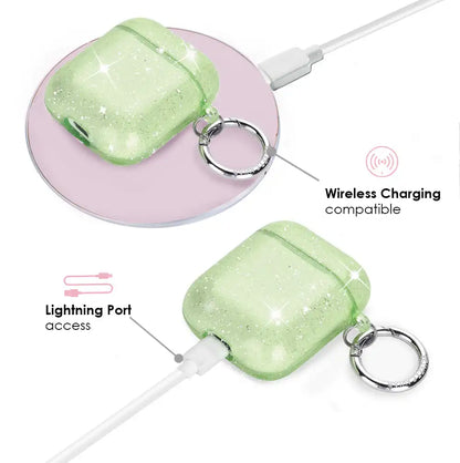 Lime Stardust AirPod Case