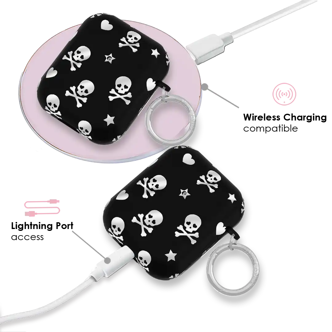 Chrome Skulls AirPod Case