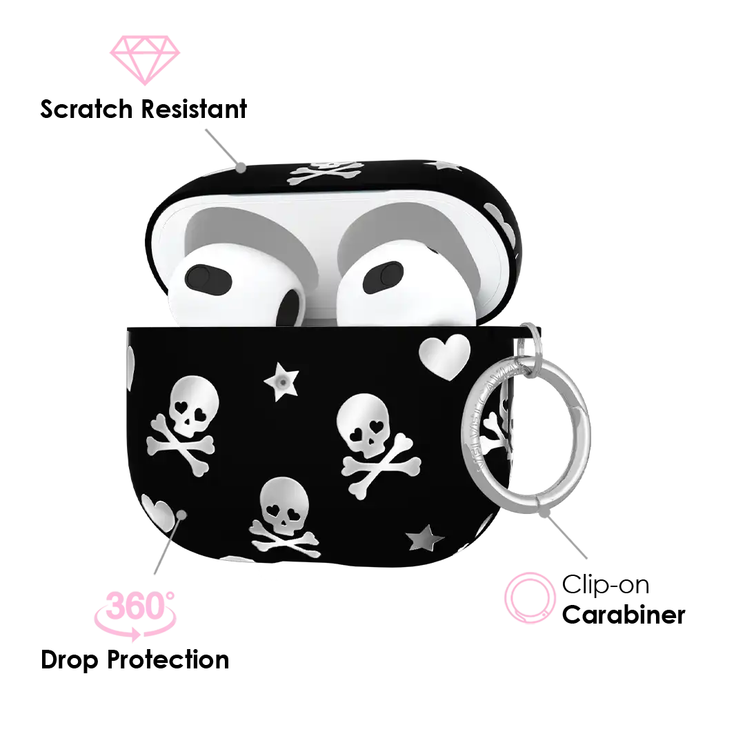 Chrome Skulls AirPod Case