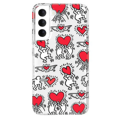 Keith Haring Heart-ist Samsung Case