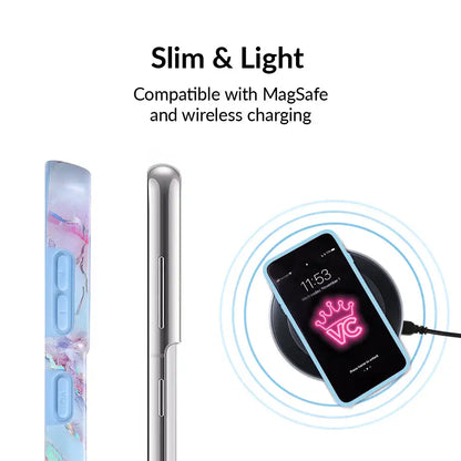 Holo Moonstone Marble Samsung Galaxy Case